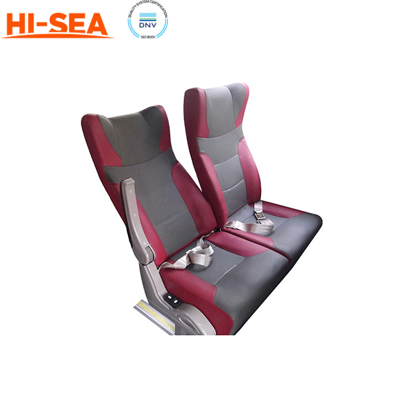 Marine Passenger Chair with Adjustable Backrest